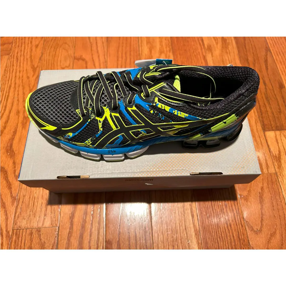 Asics shoes - asics Gel-Sendai 2 - Black/Onyx/Flash Yellow 3