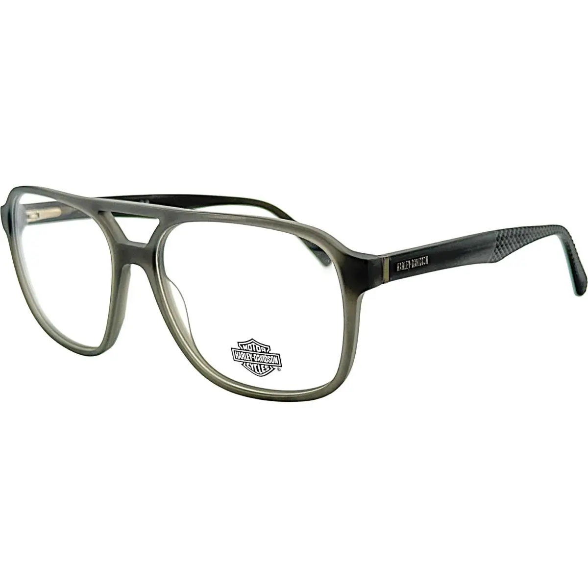 Harley Davidson HD0817 Men`s Plastic Eyeglass Frame 020 Grey 58-16