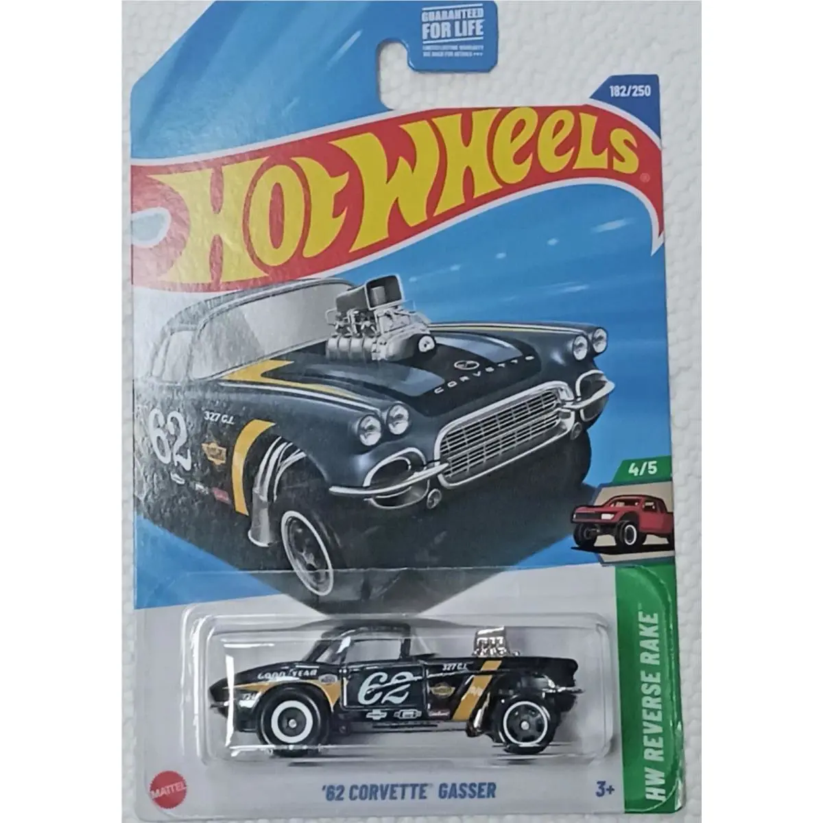 Hot Wheels ‘62 Chevy Corvette Gasser Super Treasure Hunt 2025
