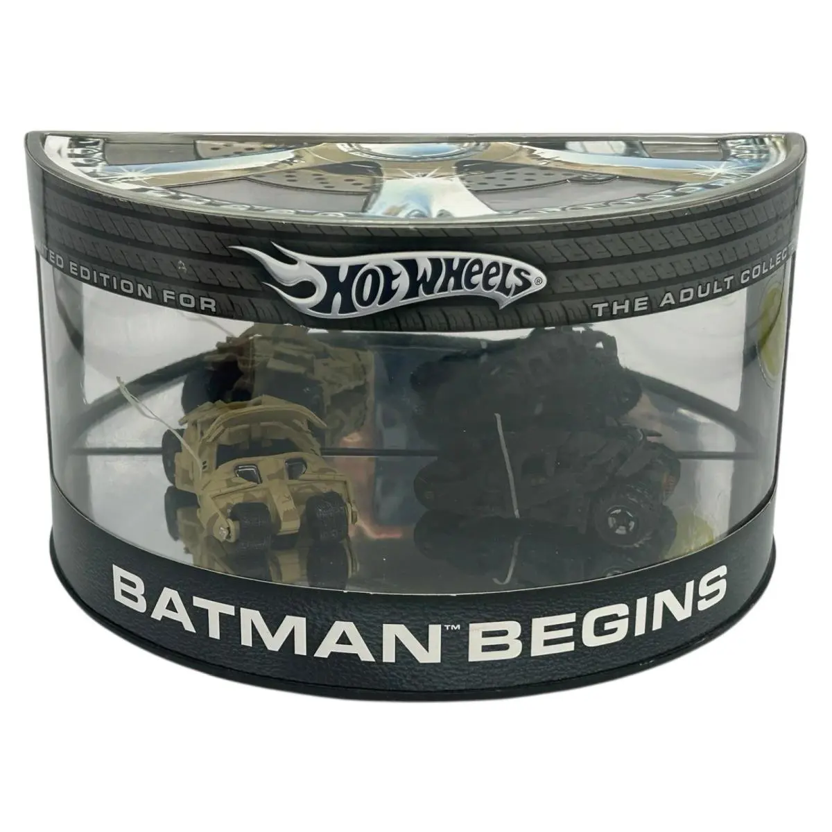 Limited Edition Hot Wheels Batman Begins 2 Car Set 2005 Rare
