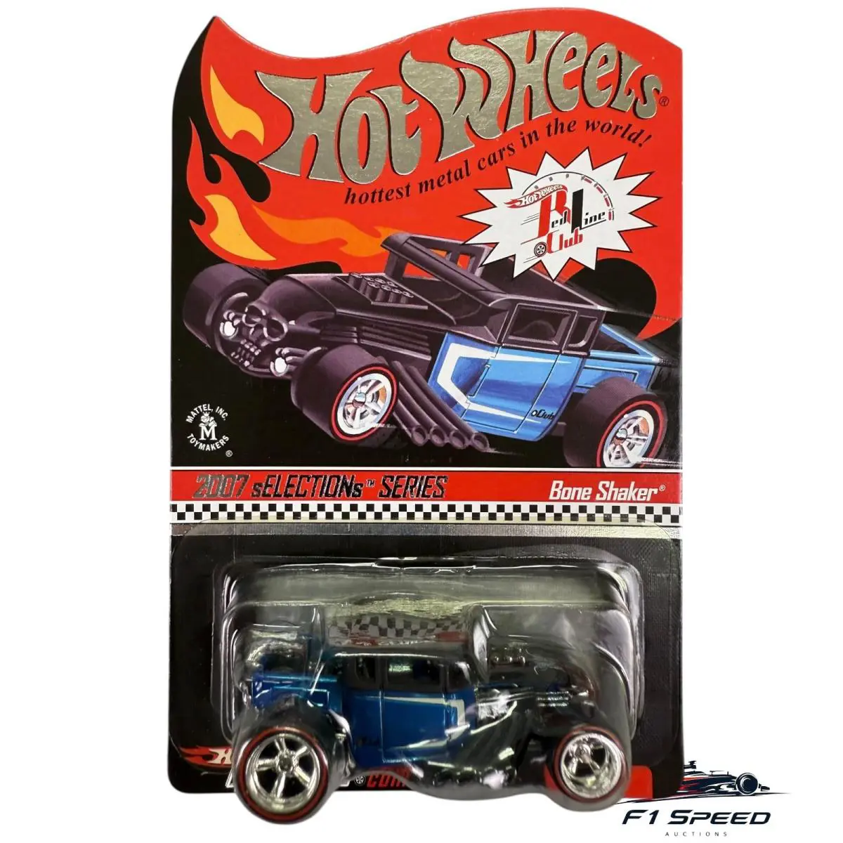 Hotwheels Vhtf 2007 Selections Rlc Bone Shaker 5925/10442 H9