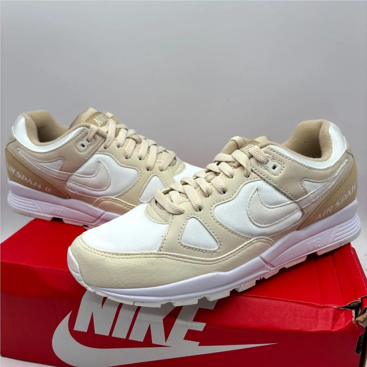 Nike shoes - Nike Air Span 2 SE SU19 BQ8164-200 - BQ8164-200 - Desert Ore/Sail/Light Cream (UPC: 192499281777) 4