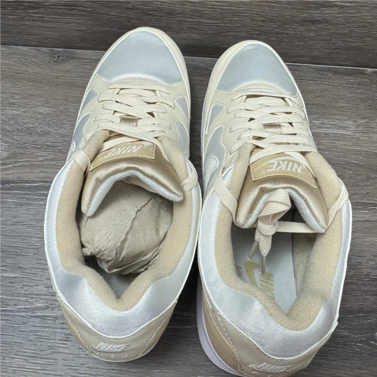 Nike shoes - Nike Air Span - Air Span - BQ8164-200 - Beige, Manufacturer: Desert Ore/Light Cream/Sail (UPC: 192499281821) 9