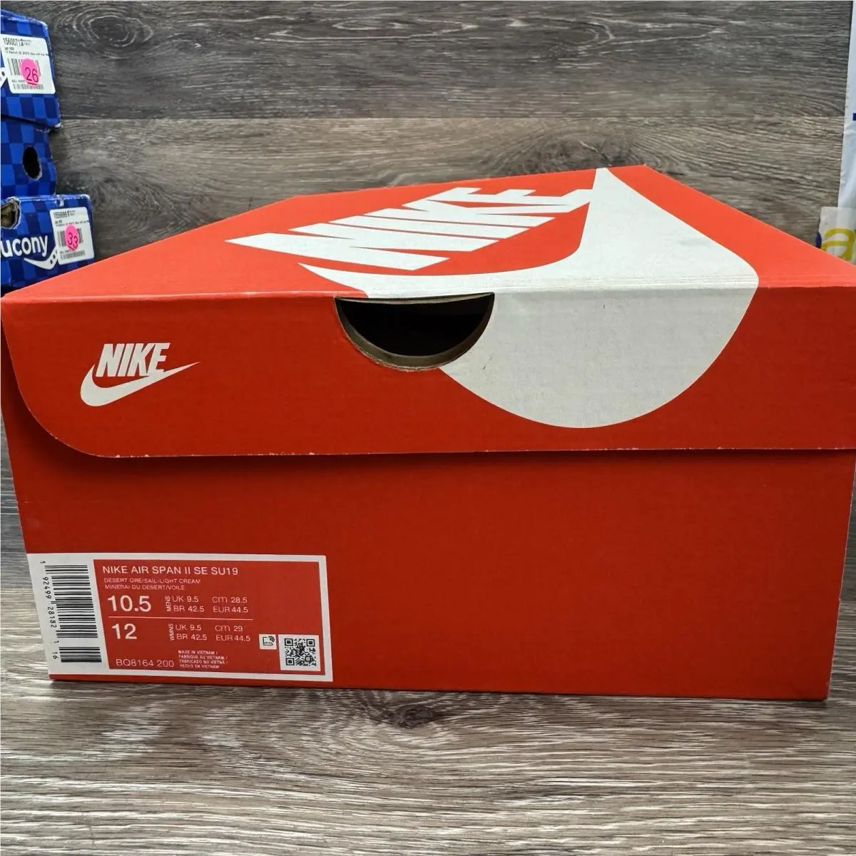 Nike shoes - Nike Air Span - Air Span - BQ8164-200 - Beige, Manufacturer: Desert Ore/Light Cream/Sail (UPC: 192499281821) 11