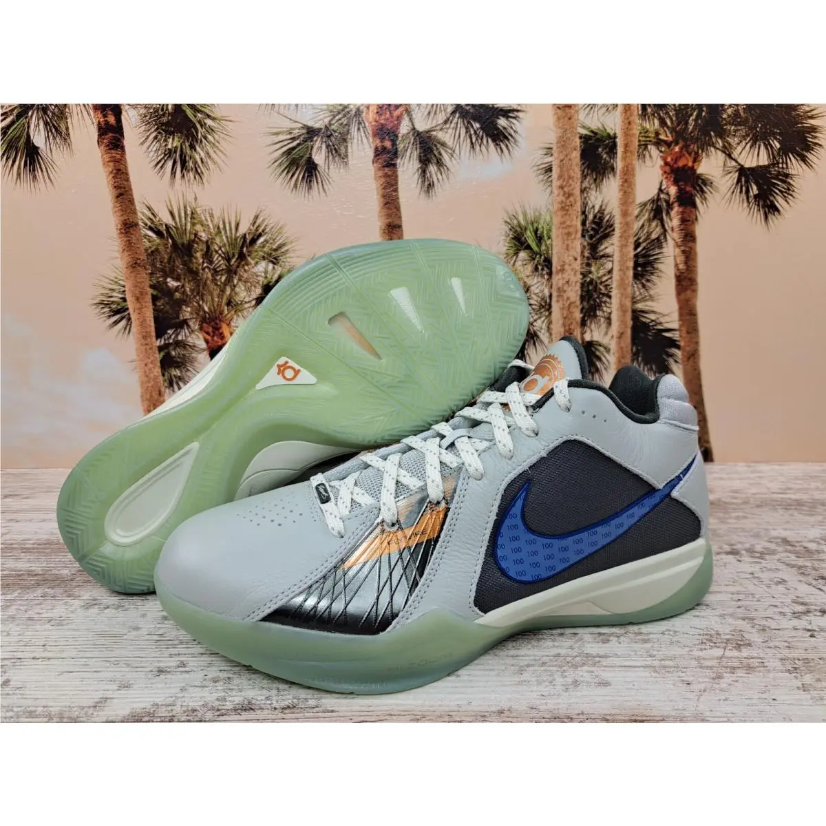 Nike shoes - Nike Zoom KD III - Zoom III - FJ0980001 - Gray 5
