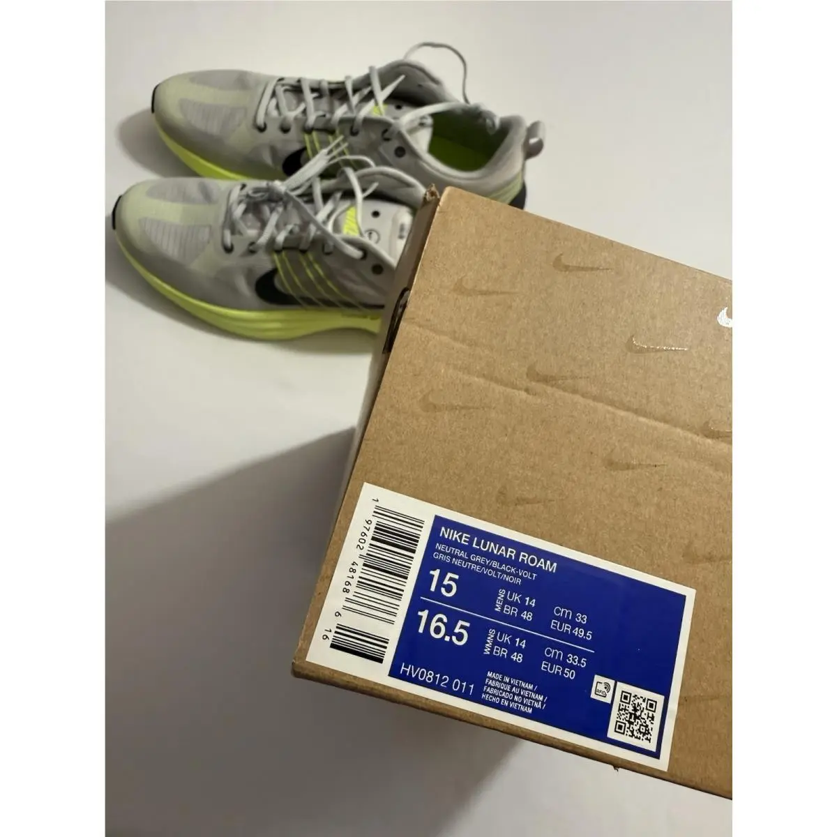 Nike shoes - Nike Lunar Roam - Lunar Roam - HV0812-011 - Gray (UPC: 0197602481686) 7
