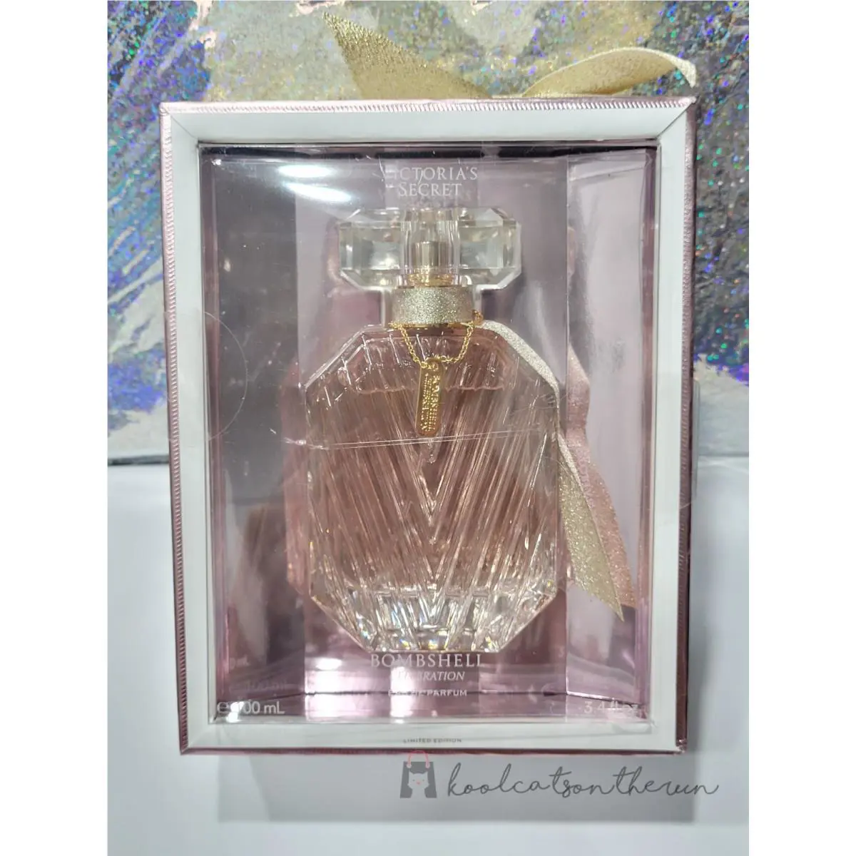 Victoria`s Secret Bombshell Celebration 3.4 Oz/ 100 ml Eau De Parfum Edp Perfume by Victoria's Secret