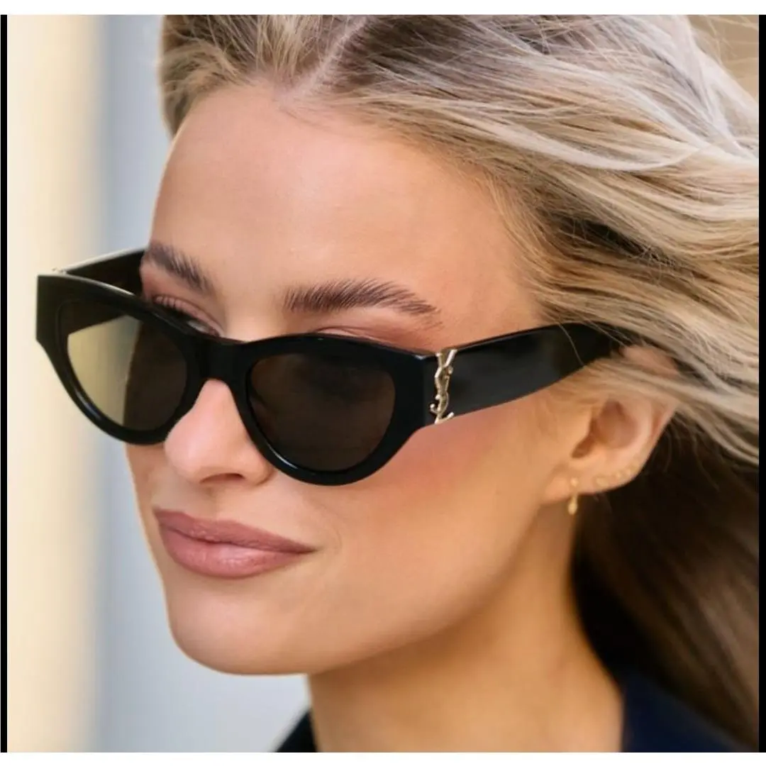 Saint Laurent Sunglasses Black Frame Unisex SL M94