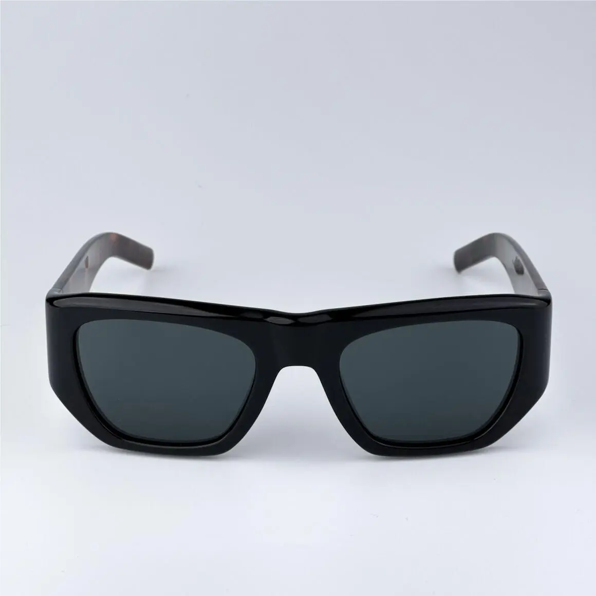 Saint Laurent Men Sunglasses Black Havana Square SL740 004