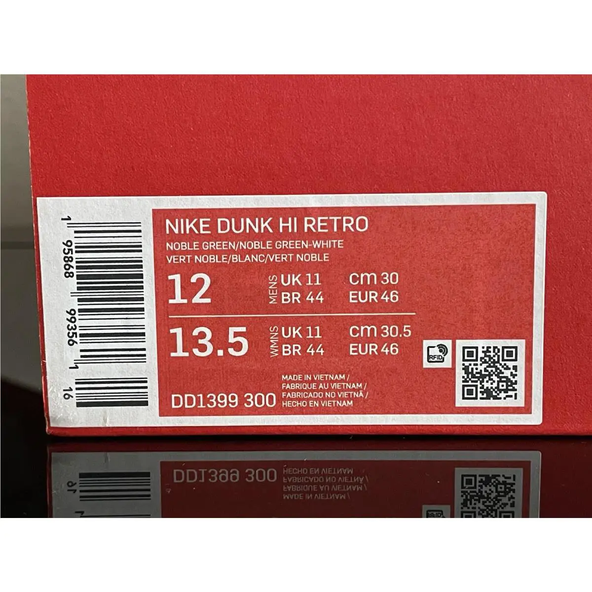 Nike shoes - Nike Dunk - Dunk - DD1399-300 - Green (UPC: 0195868993561) 9