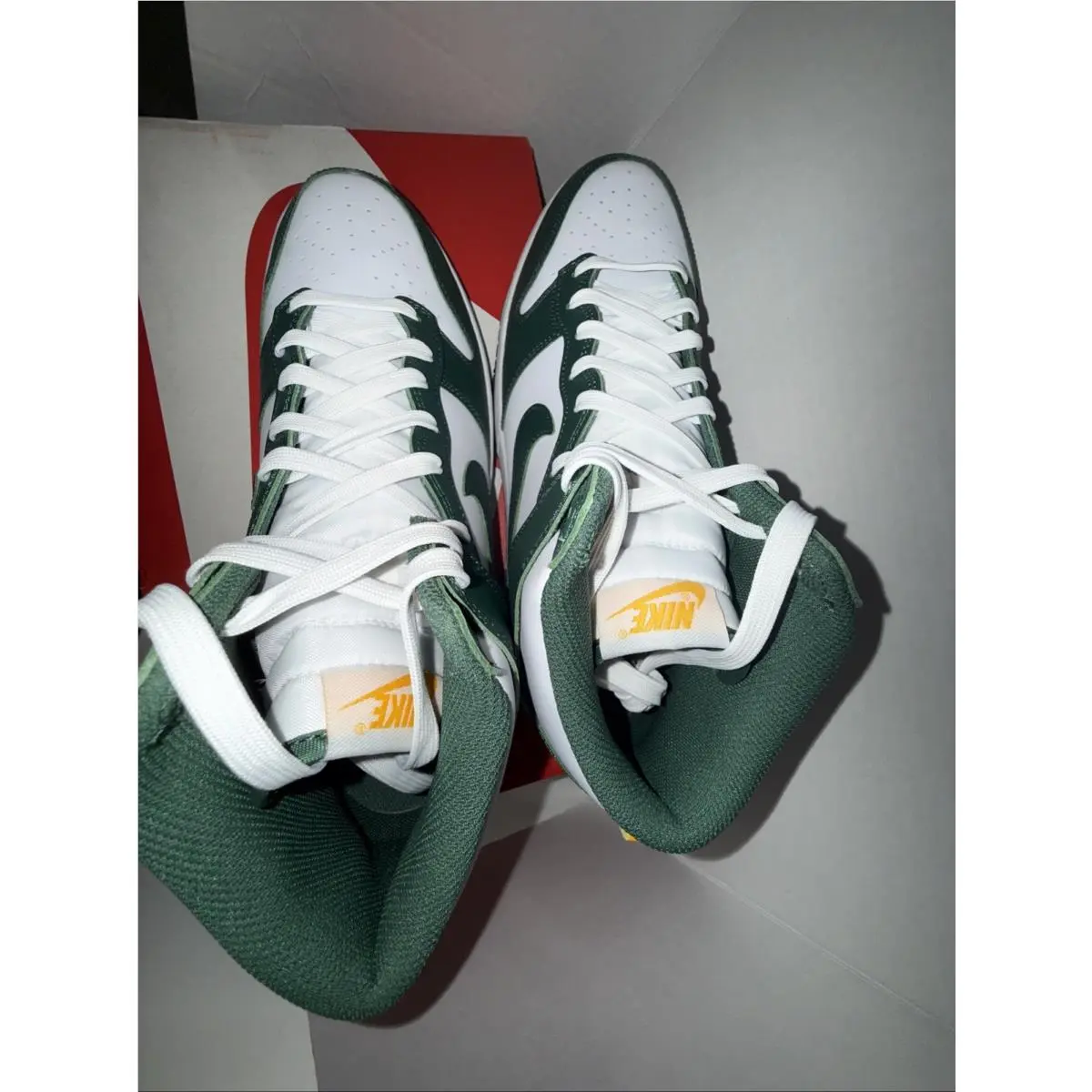 Nike shoes - Nike Dunk High - Dunk High - DD1399300 - White Green 4