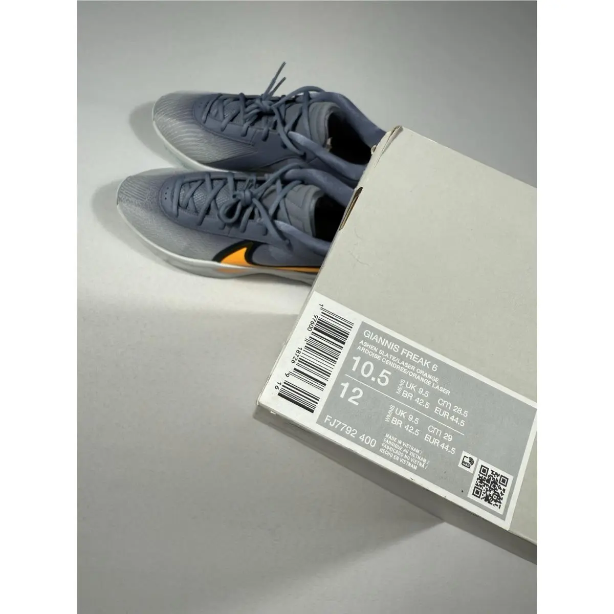 Nike shoes - Nike Giannis Freak 6 - Giannis Freak - FJ7792-400 - Gray (UPC: 0197600187269) 7