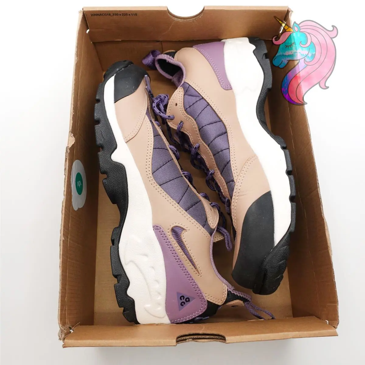 Nike shoes - Nike Air ACG Air Mada - DQ5499-200 - Tan, Purple 8