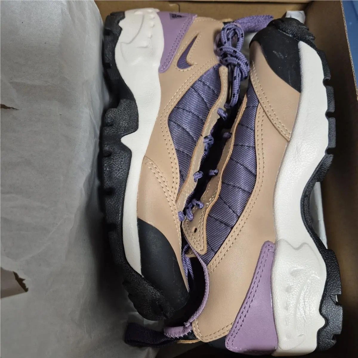 Nike shoes - Nike ACG Air Mada - ACG Air Mada - DQ5499-200 - Hemp/Canyon Purple (UPC: 0195869006420) 1