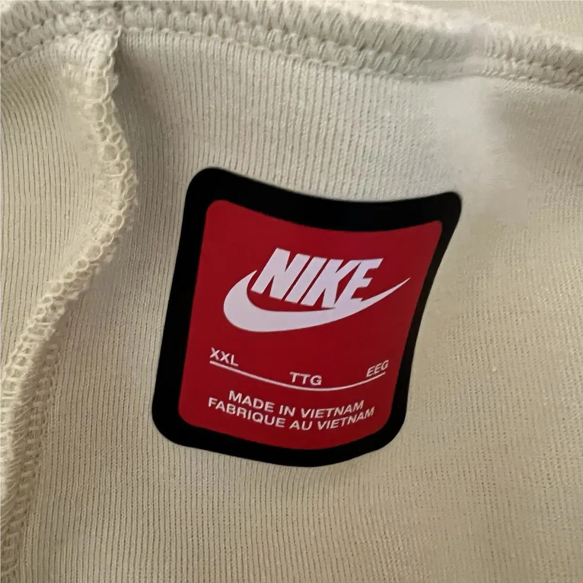 Nike clothing - 2xl pants - pants - HV0959234 - Light Khaki / Black (UPC: 197859957668) 3