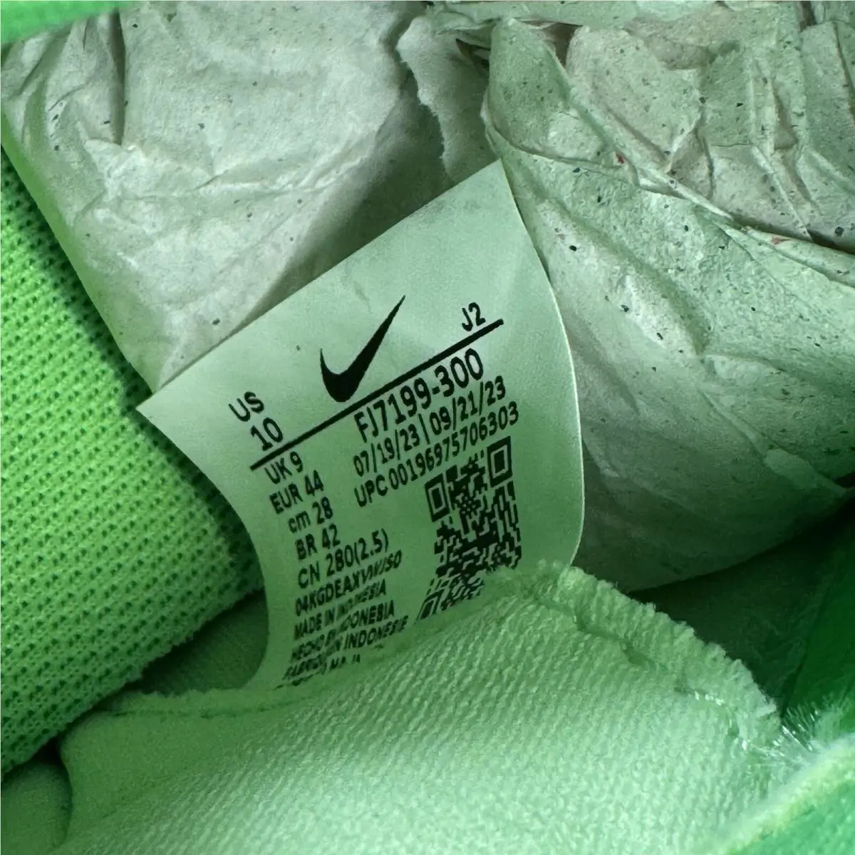 Nike shoes - Nike Speed - Speed - FJ7199-300 - Green Strike 4