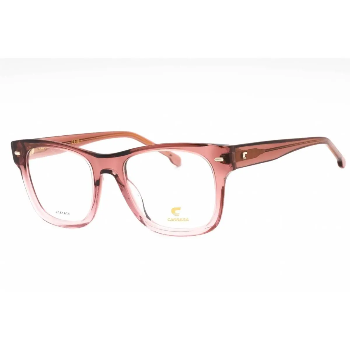 Carrera Women`s Eyeglasses Beige Plastic Square Frame Carrera 3021 0DLN 00