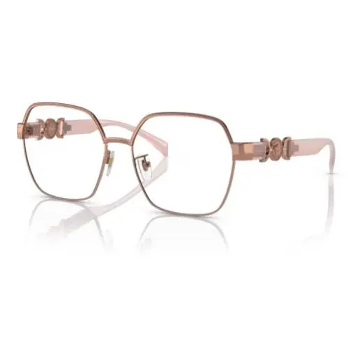 Versace VE1291D 1412 - Rose Gold Oval Women`s Eyeglasses