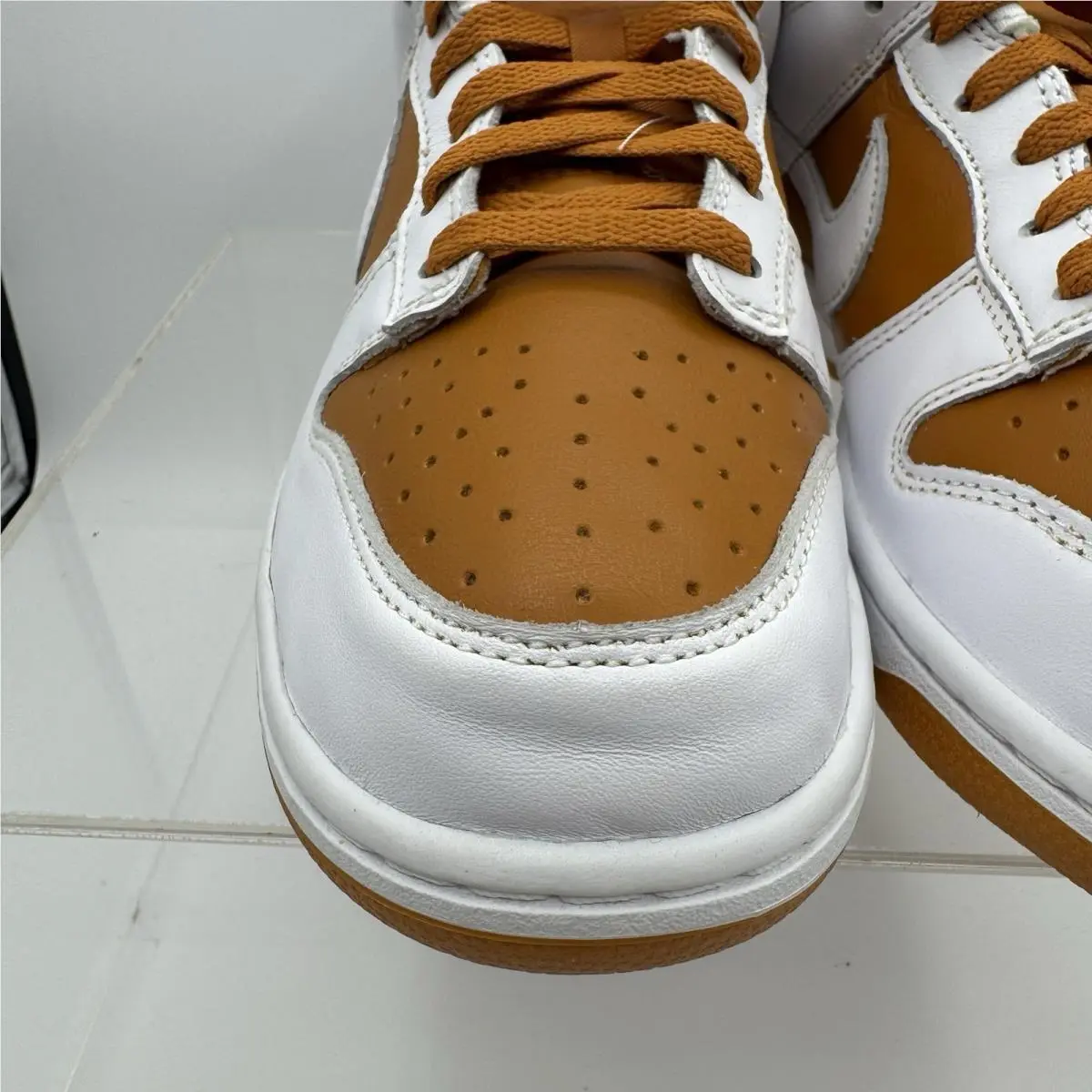 Nike shoes - Nike Dunk Low - Dunk Low - FQ6965-700 - Dark Curry/White 5