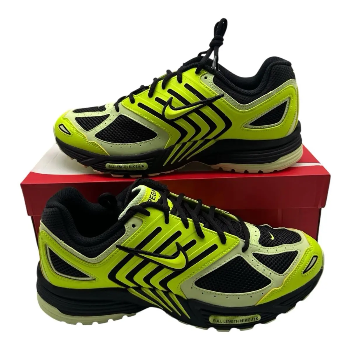 Air Pegasus 2005 Running Shoes Mens 8.5 Womens 10 Volt Black Sneakers by Nike