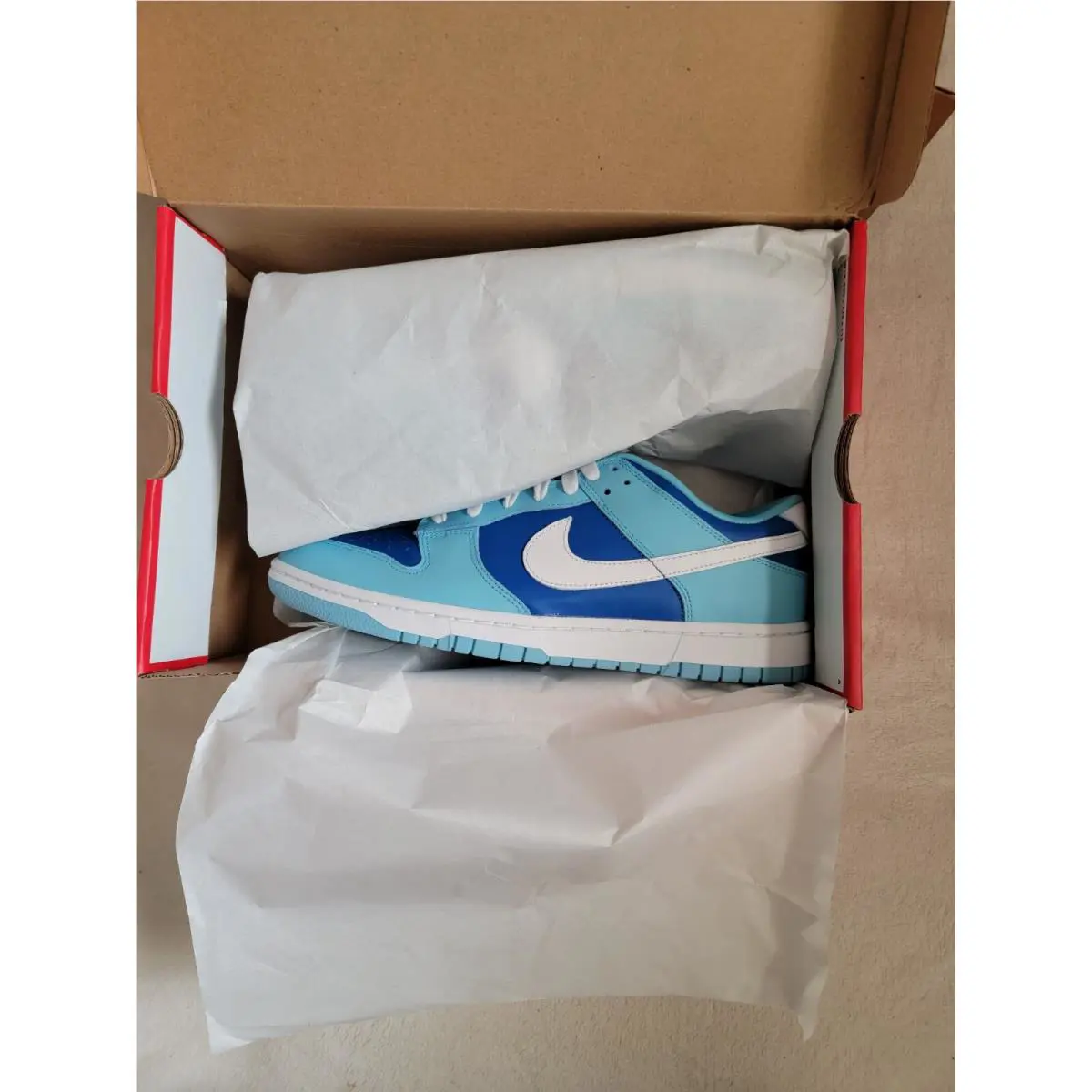 Nike shoes - Nike Dunk Low - Dunk Low - DM0121400 - Blue, Manufacturer: White, Argon Blue, Flash 0