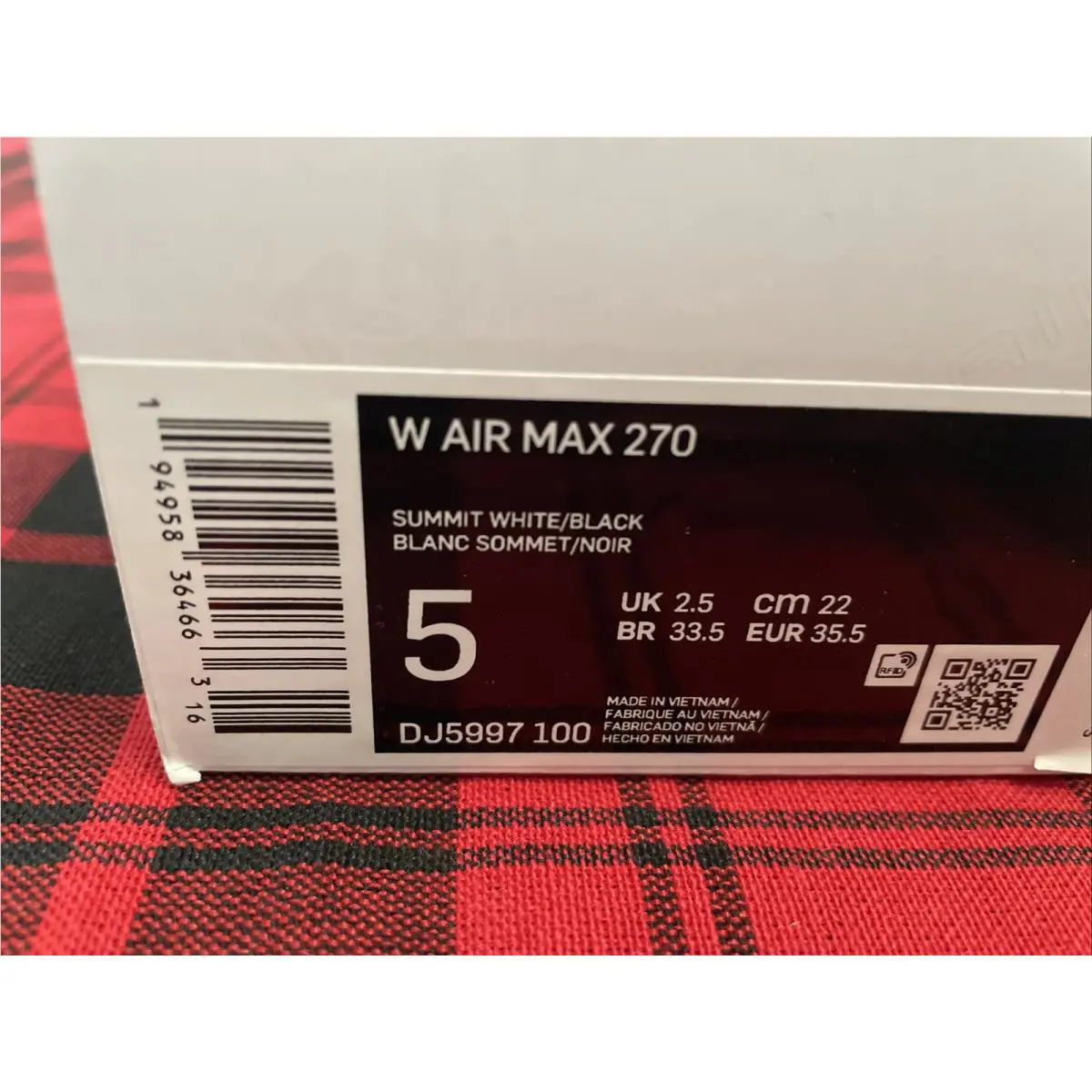 Nike shoes - Nike Air Max 270 - Air Max - DJ5997-100 - White 10