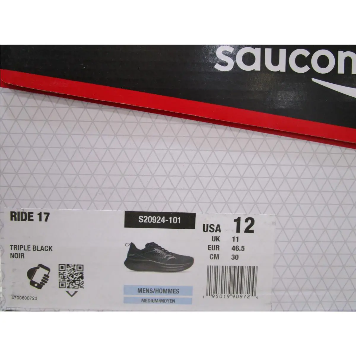 Saucony shoes - Saucony Ride 17 - Ride - S20924-101 - Black 4