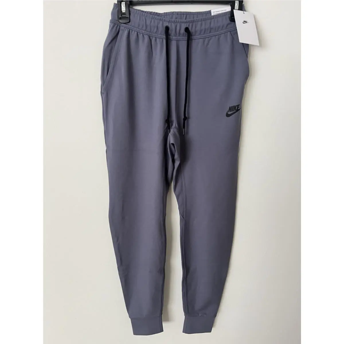 Tech Knit Lightweight Joggers Men`s XS Light Carbon Black FD4503-003 by Nike