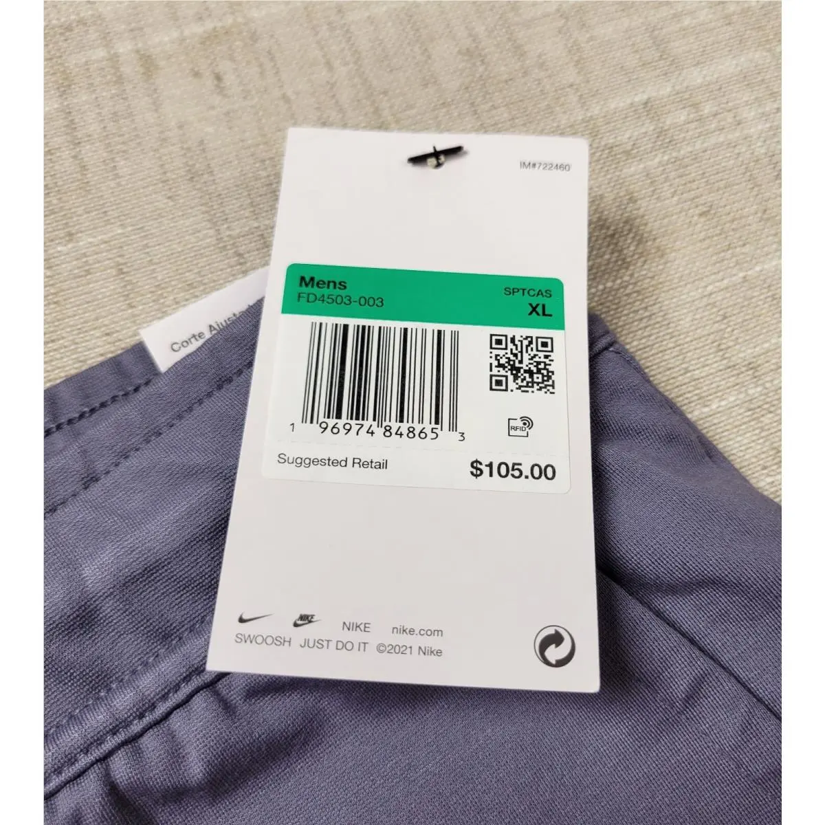 Nike clothing - Nike Tech Knit Lightweight Jogger Pants - FD4503-003 - Gray Black 9