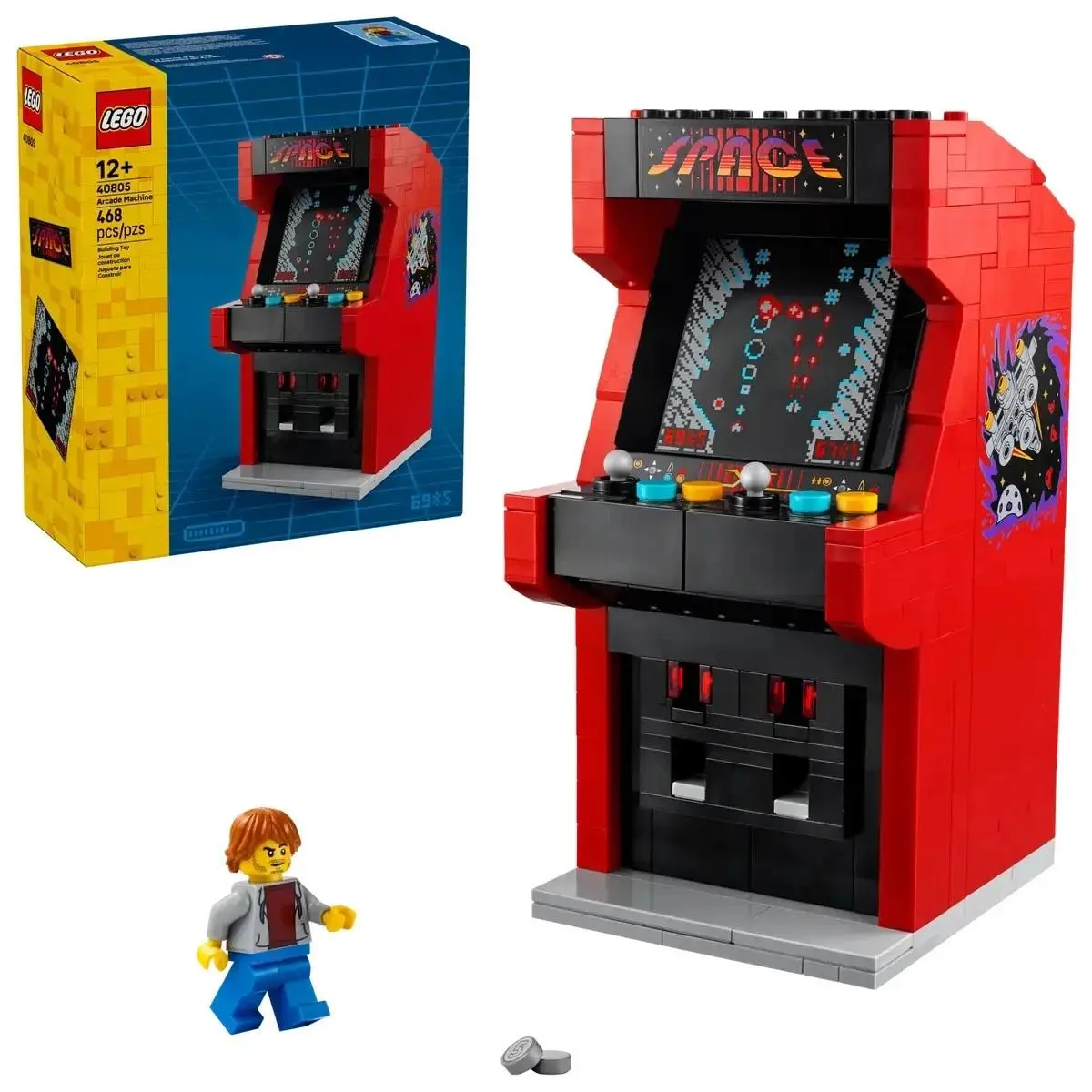 Lego 40805 Arcade Machine Box Shio Worldwide in Hand