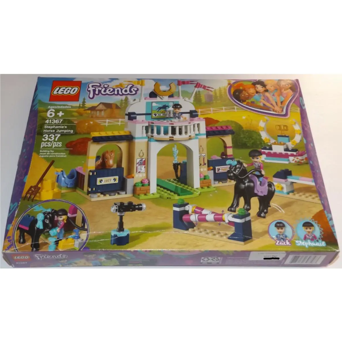 Lego 41367 Stephanie`s Horse Jumping Friends Zack Podium Stable