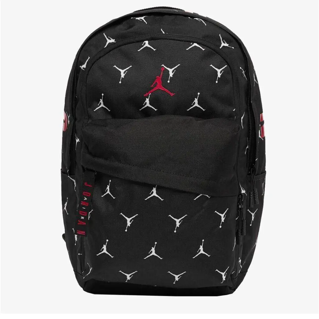 Nike Air Jordan Air Patrol Backpack Jumpman Unisex L Bag Black 9A0172 W0G