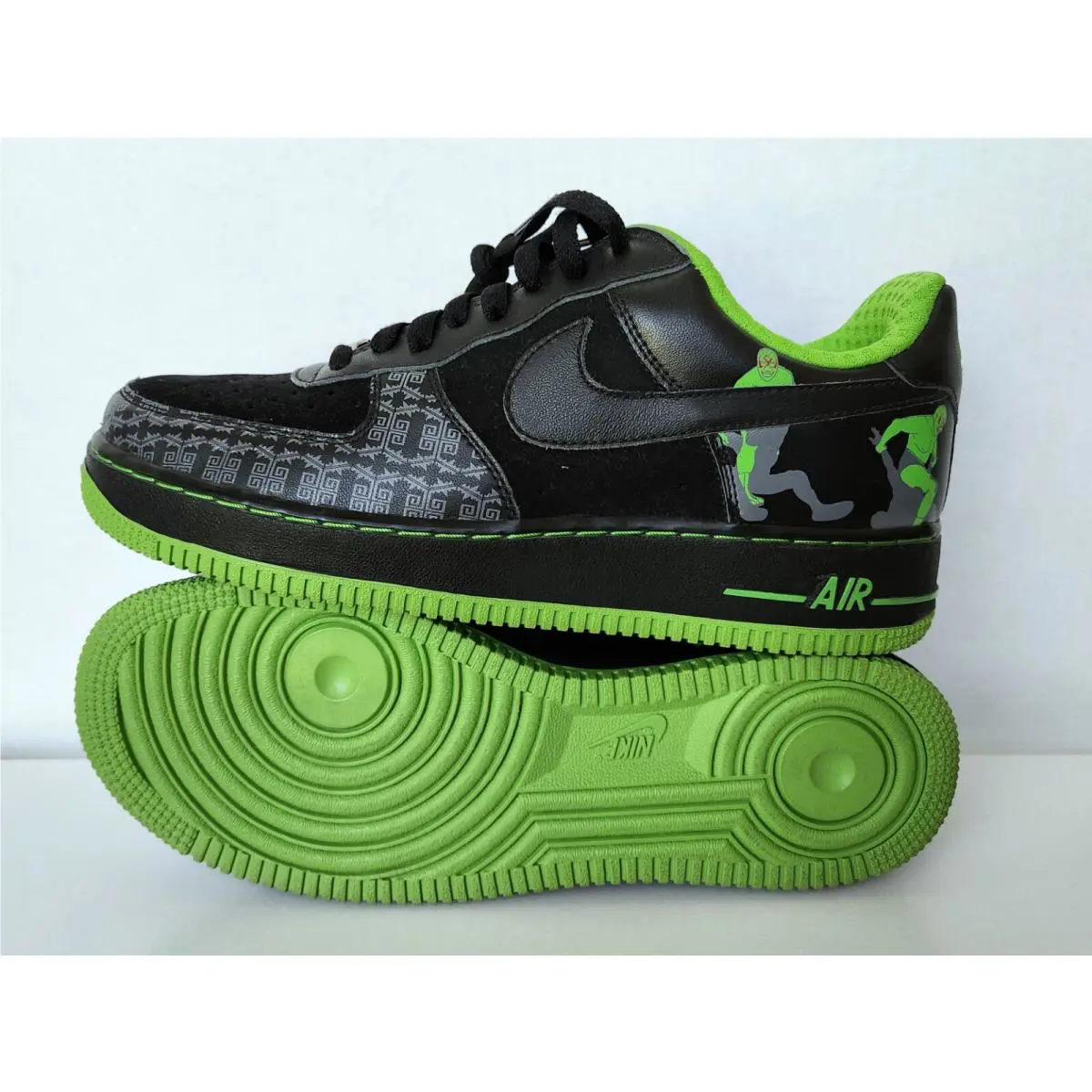 Nike shoes - Nike Air Force 1 - Air Force - 313641-002 - Black 11