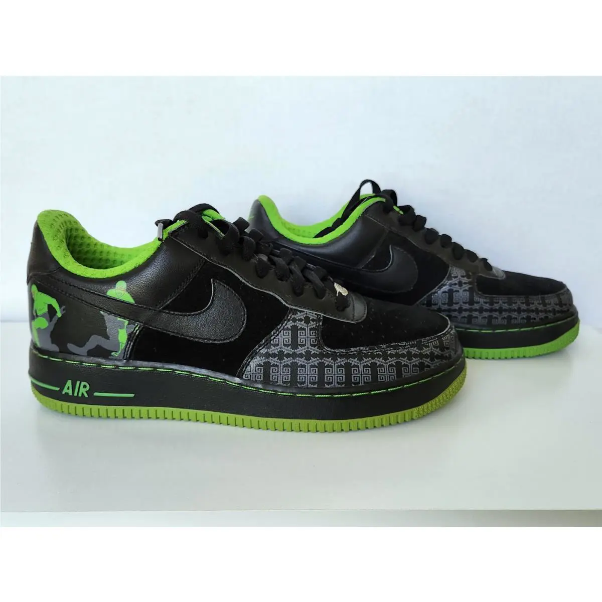Nike shoes - Nike Air Force 1 - Air Force - 313641-002 - Black 3