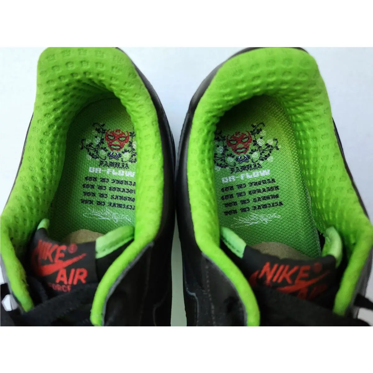 Nike shoes - Nike Air Force 1 - Air Force - 313641-002 - Black 7