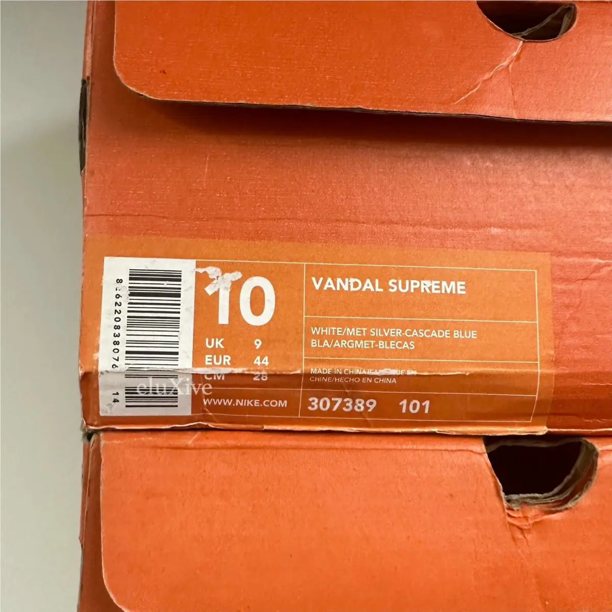 Nike shoes - Nike Vandal High - Vandal High - 307389-101 - Blue 10