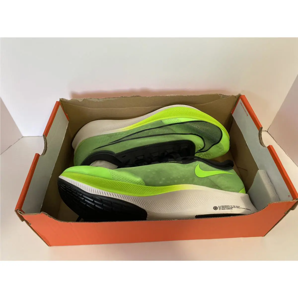 Nike shoes - Zoom Fly 3 - Zoom Fly - Electric Green/Black 9