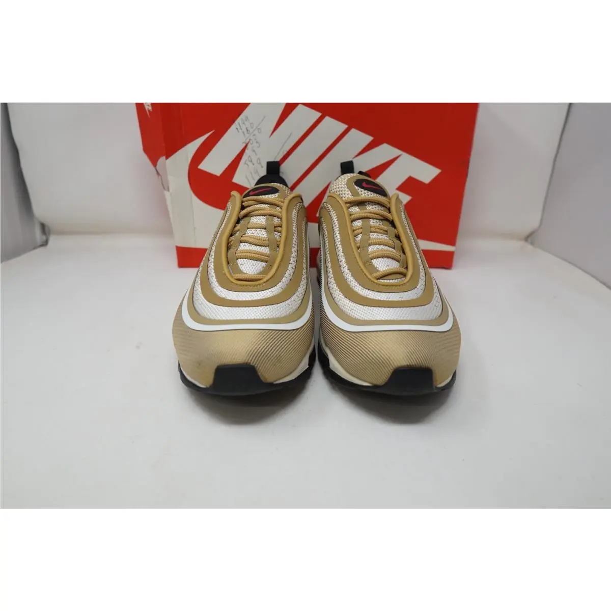 Nike shoes - Nike Air Max 97 - Air Max - 918356-700 - Gold, Manufacturer: Metallic Gold/University Red-Black-White 2
