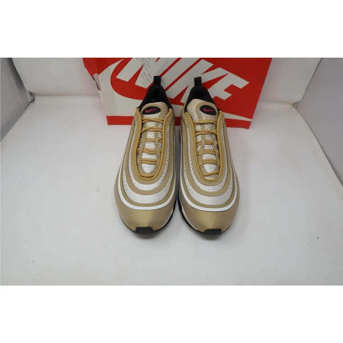 Nike shoes - Nike Air Max 97 - Air Max - 918356-700 - Gold, Manufacturer: Metallic Gold/University Red-Black-White 3