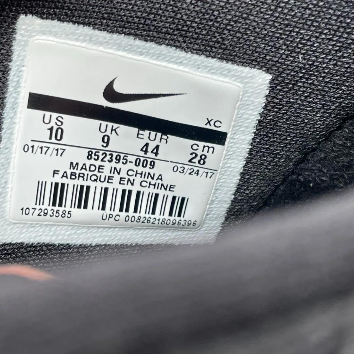 Nike shoes - Nike Kyrie 3 - Kyrie - 852395-009 - Black 10