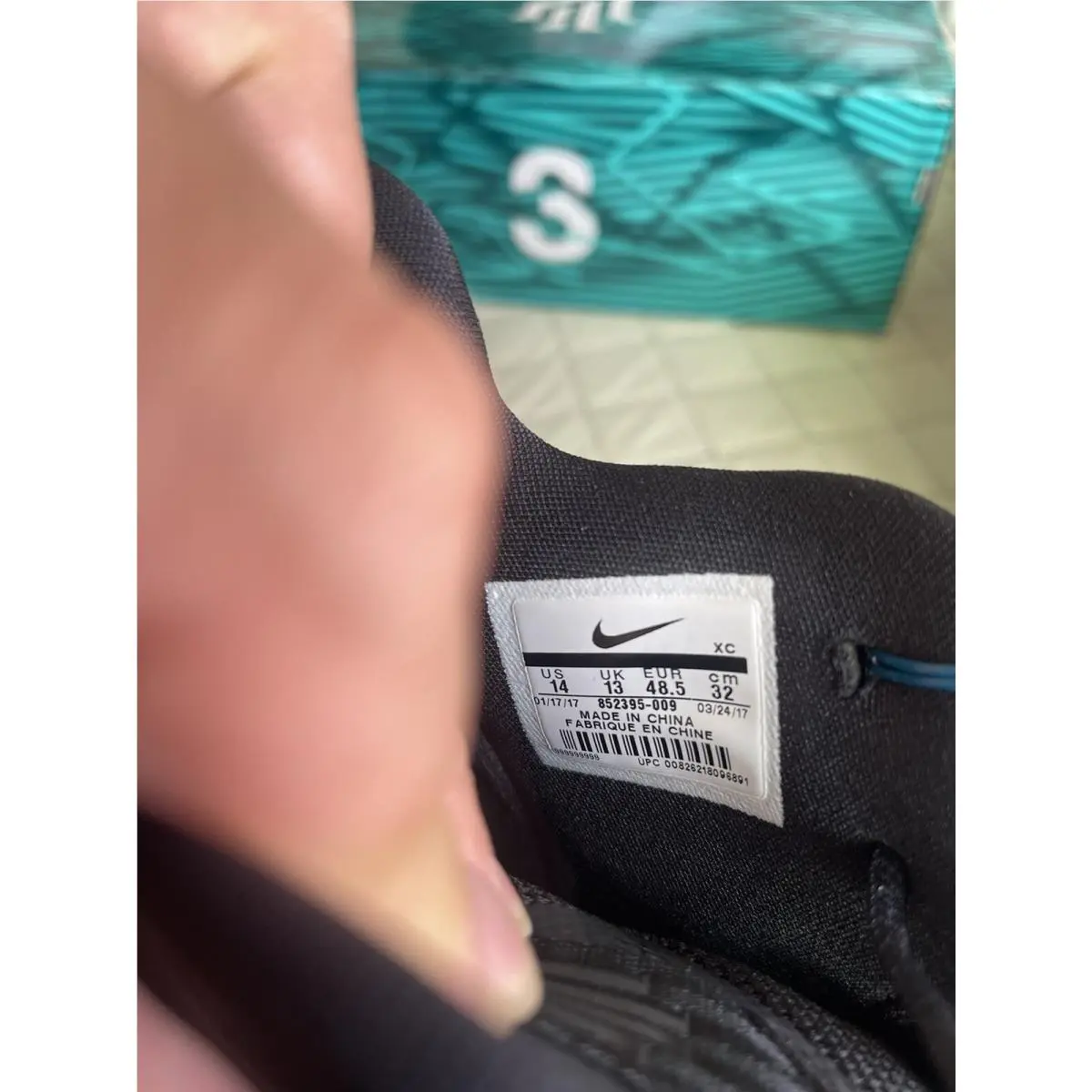 Nike shoes - Nike Kyrie 3 - Kyrie - 852395-009 - Black 9