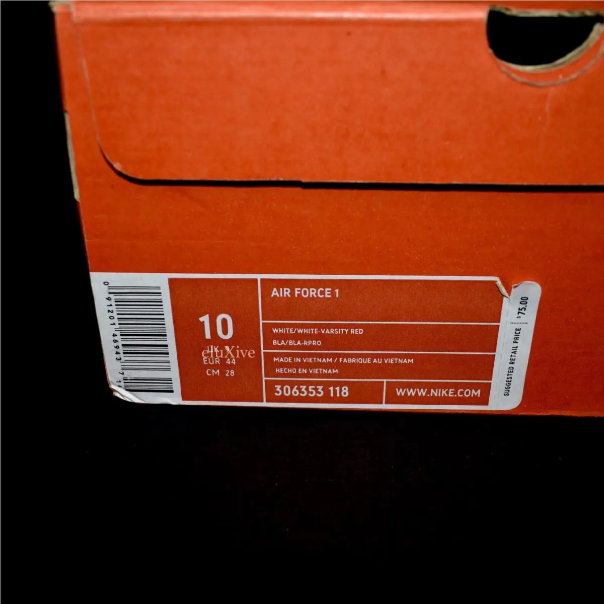 Nike shoes - Nike Air Force 1 - Air Force - 306353-118 - White 10