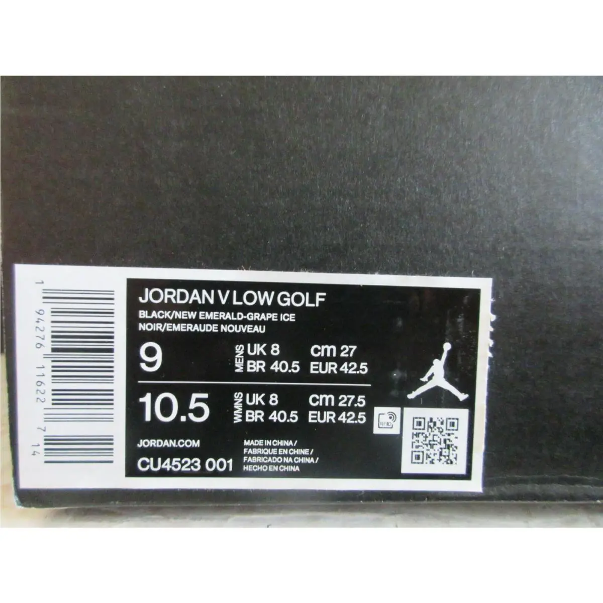 Nike shoes - Jordan Golf - Golf - Black (UPC: 194276116227) 4