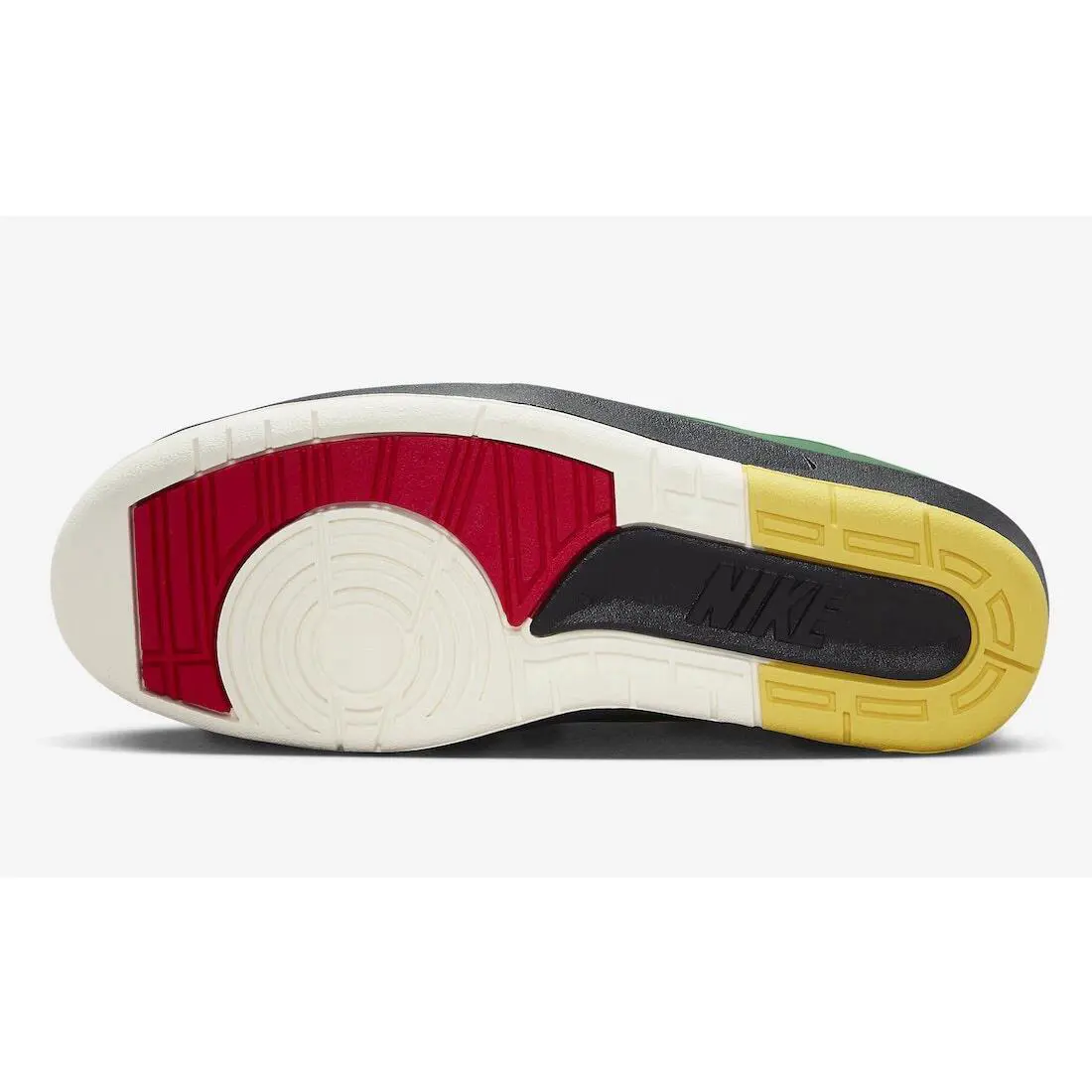 Nike shoes - Air Jordan Air Jordan 2 Retro Low - FN7686-100 - White/Black/University Red/Amarillo/Classic Green 4