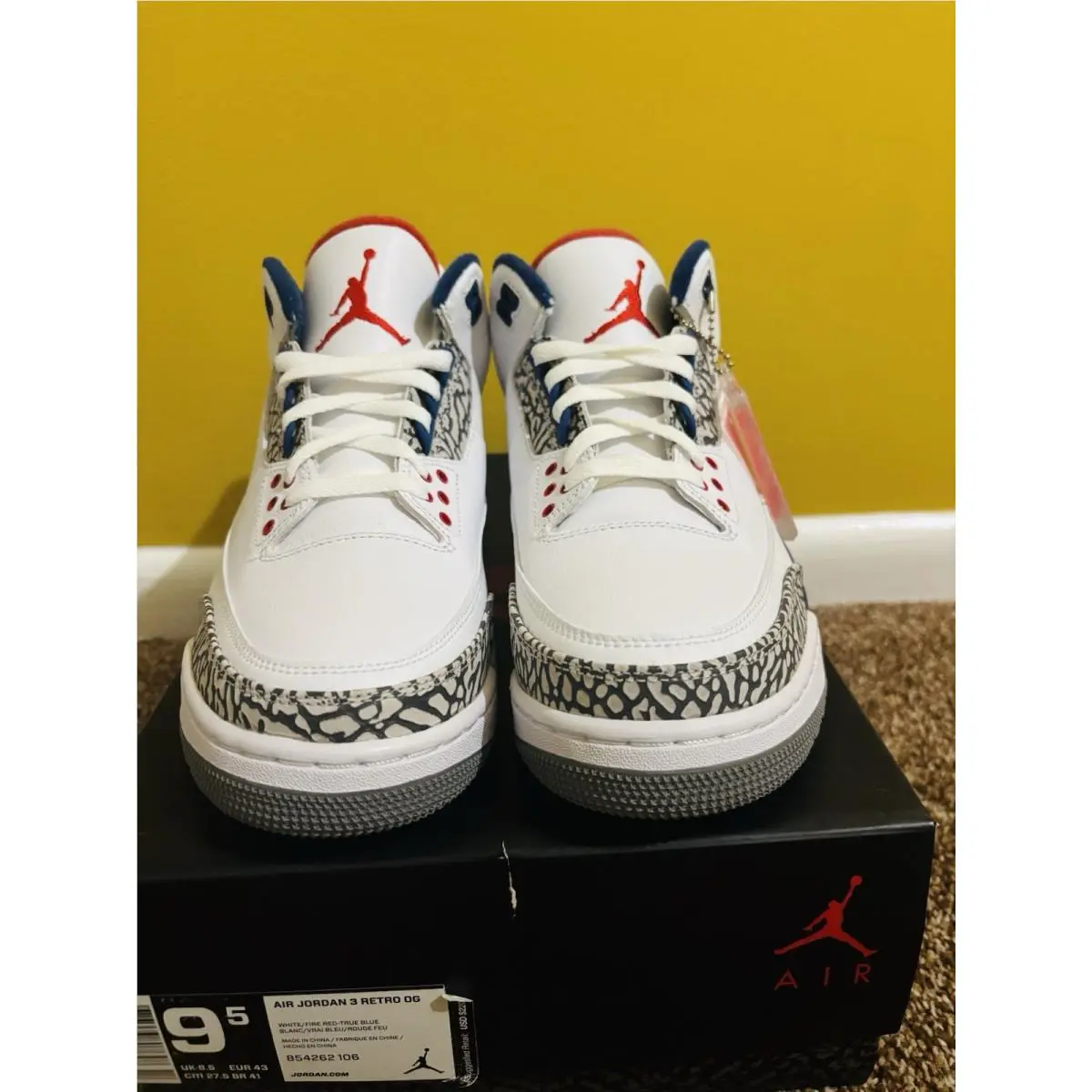 Nike shoes - Air Jordan 3 - Air - 854262-106 - White 0