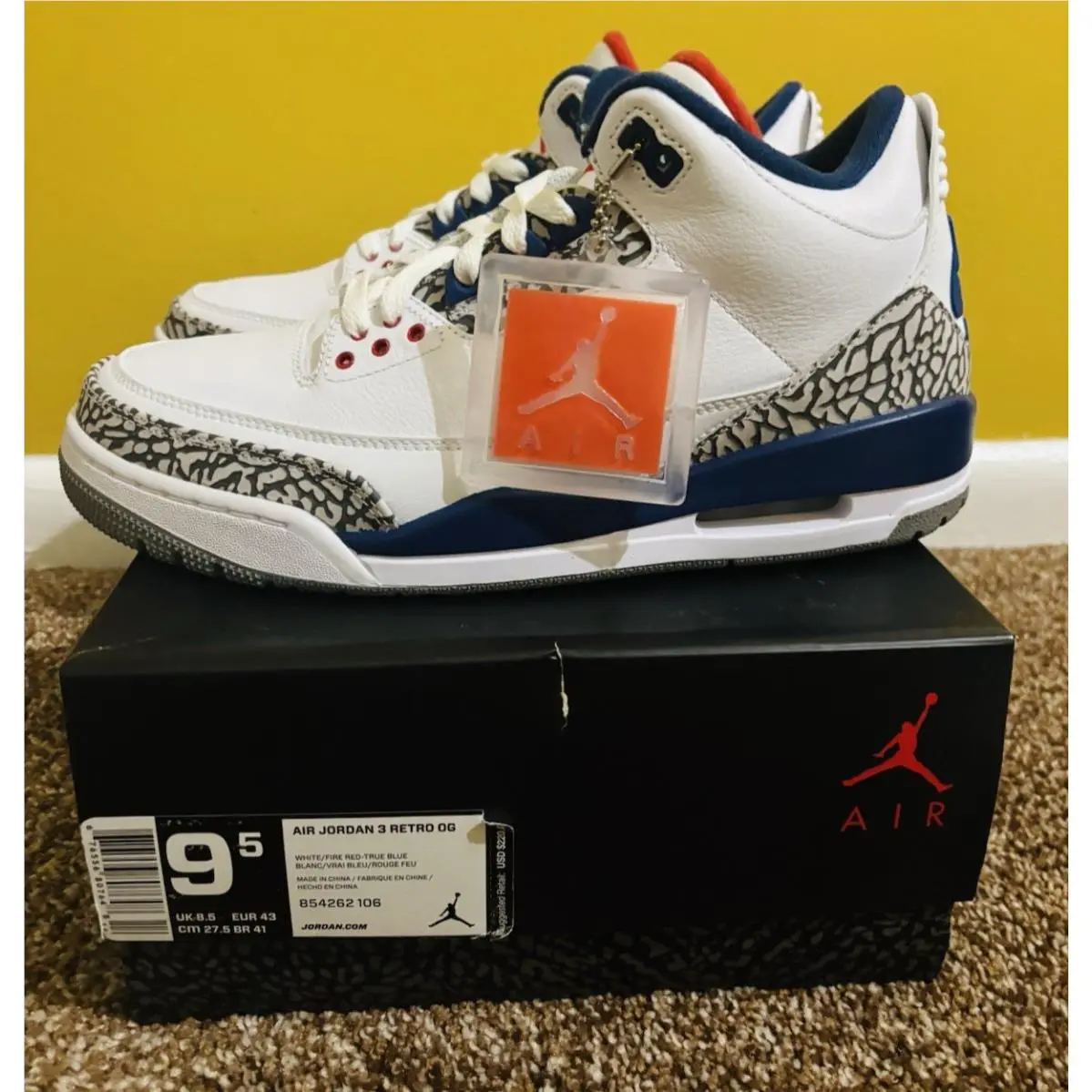 Nike shoes - Air Jordan 3 - Air - 854262-106 - White 2