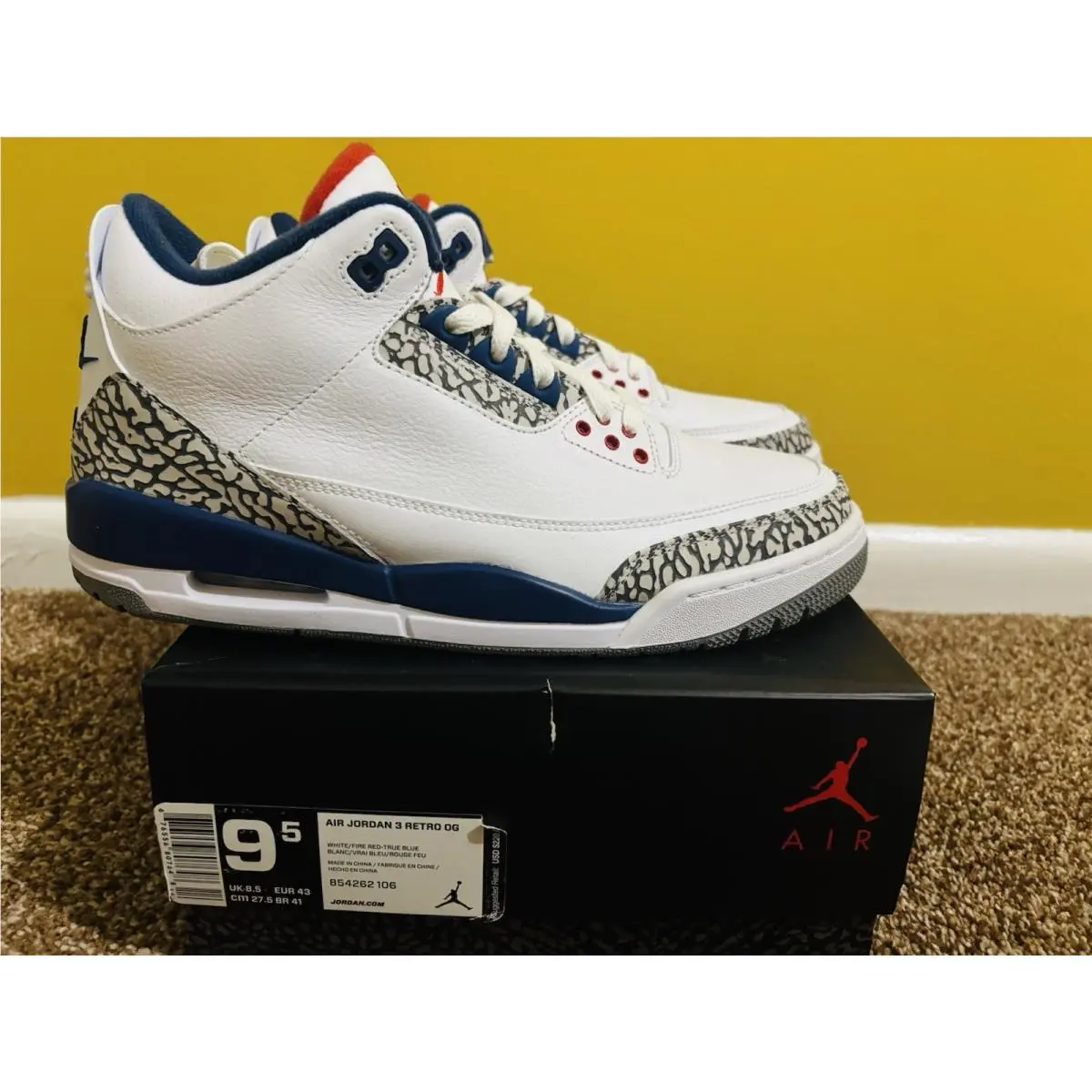 Nike shoes - Air Jordan 3 - Air - 854262-106 - White 5
