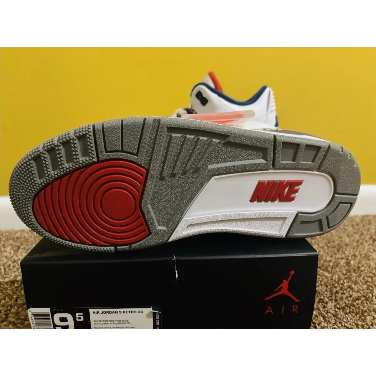 Nike shoes - Air Jordan 3 - Air - 854262-106 - White 7