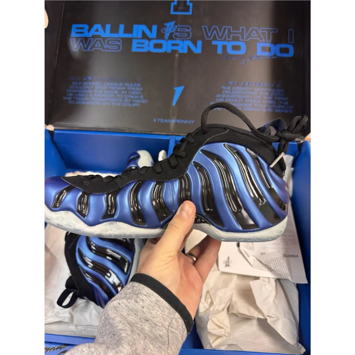 Nike shoes - Nike Foamposite - Foamposite - 800180-001 - Black 3