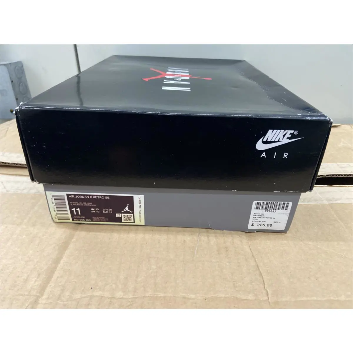 Nike shoes - Air Jordan 8 - Air - BQ7666-100 - Multicolor (UPC: 0193153107969) 0